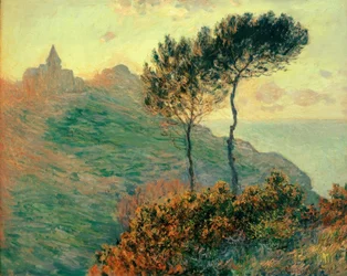The Church of Varengeville against the Light